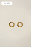 Essentials Seamless Hoop Earrings 12mm