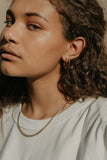 Essentials Seamless Hoop Earrings 24mm