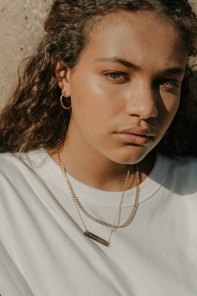 Essentials Seamless Hoop Earrings 24mm