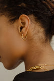 Essentials Seamless Hoop Earrings 18mm