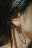 Essentials Seamless Hoop Earrings 24mm