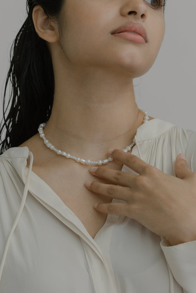 Stardust Multi Pearl Necklace