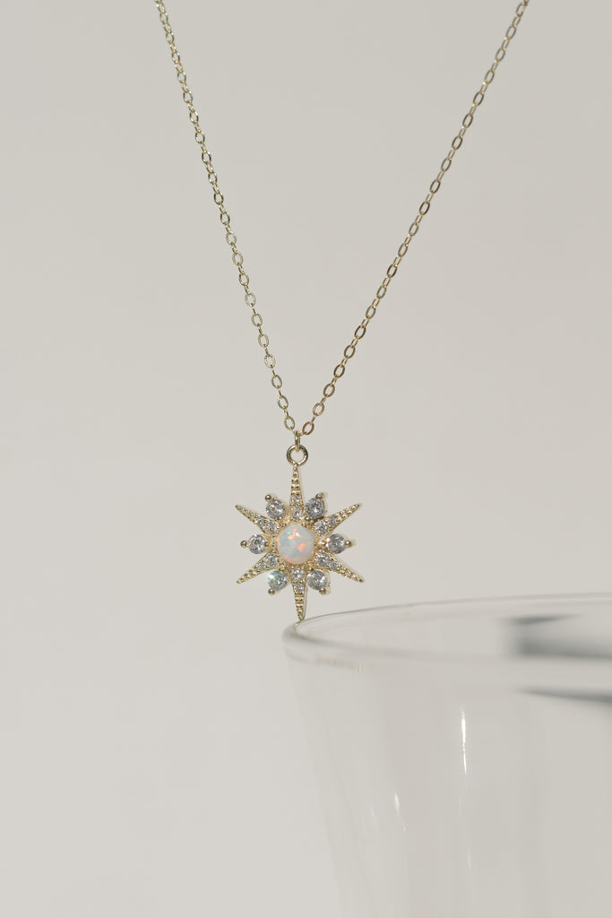 Guidance Opal Star Necklace