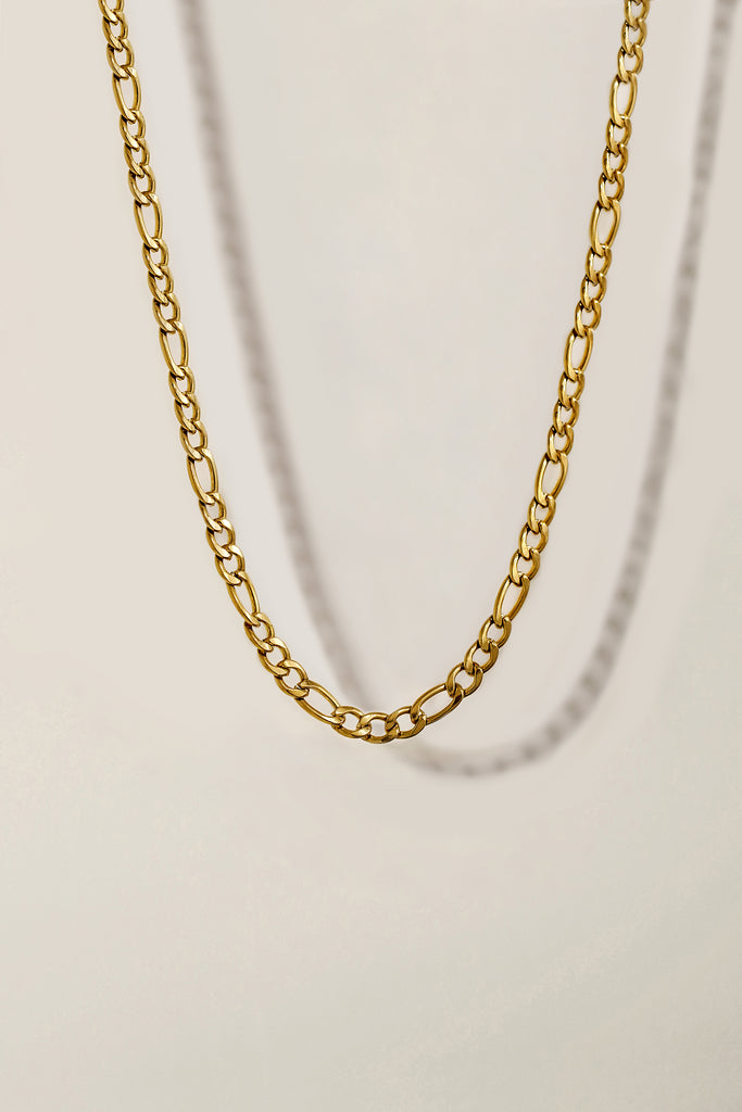 Essentials Figaro Chain Necklace 6mm