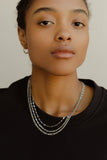 Essentials Figaro Chain Necklace 2mm