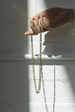 Essentials Figaro Chain Necklace 6mm