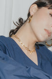 Heirloom Paperclip Toggle Necklace