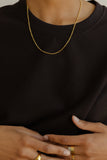 Essentials Curb Chain Necklace 2mm