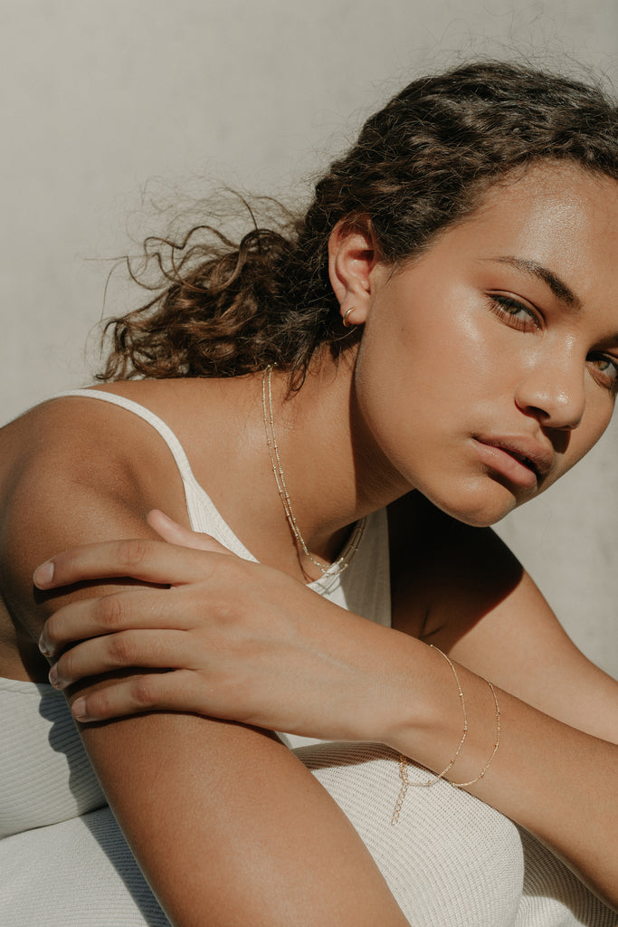 Essentials Seamless Hoop Earrings 12mm