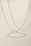 Essentials Set: Satellite Chain Necklace & Bracelet