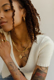 Medallion Disc Zodiac Necklace