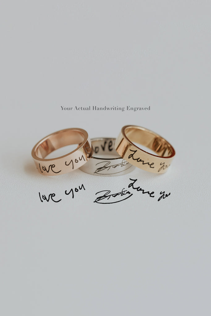 Epithet Band Ring 5mm [Personalize]