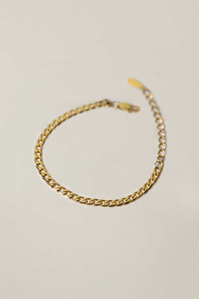 Essentials Curb Chain Bracelet 4mm