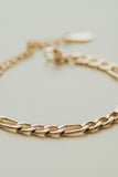 Essentials Figaro Chain Bracelet 6mm