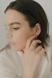 Epithet Huggie Earrings [Personalize]