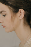 Bond Heart Stud Earrings [Personalize]
