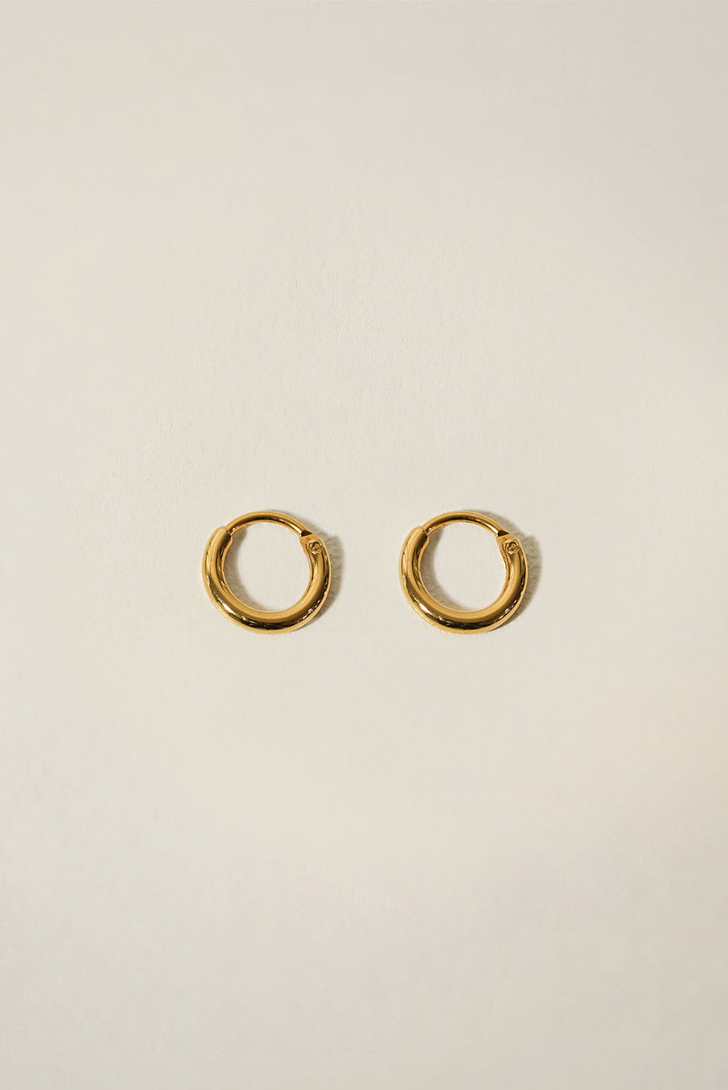 Essentials Seamless Hoop Earrings 12mm