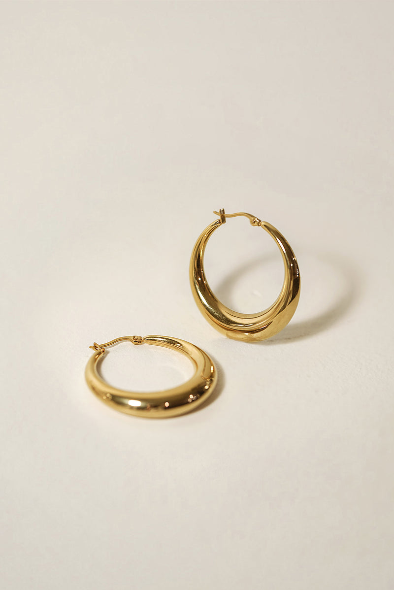 Heirloom Dome Hoop Earrings
