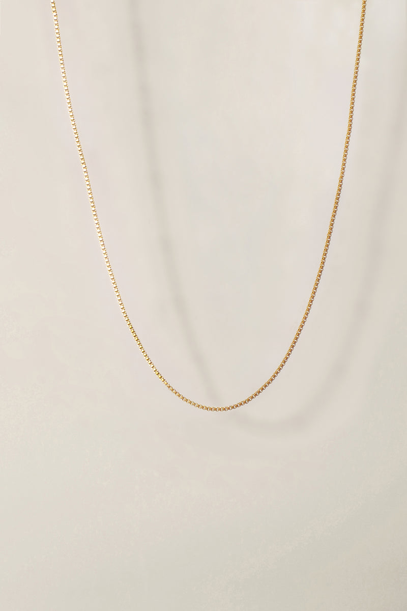 Essentials Box Chain Necklace