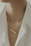 Epithet Bar Necklace [Custom Image]