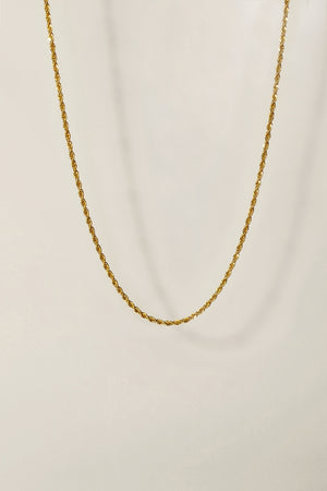 Essentials Rope Chain Necklace 2mm