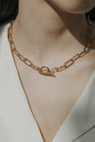 Heirloom Paperclip Toggle Necklace