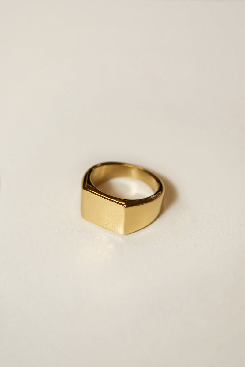 Signet Rectangle Ring [Personalize]