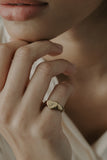 Signet Heart Ring [Personalize]