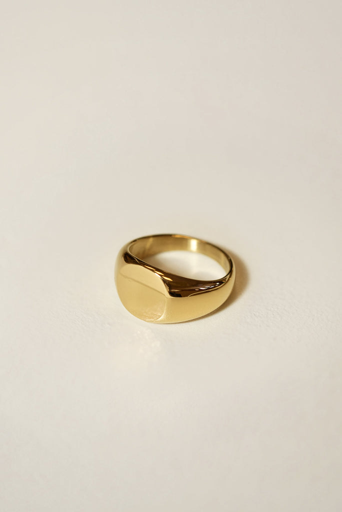 Signet Round Ring 10mm [Personalize]