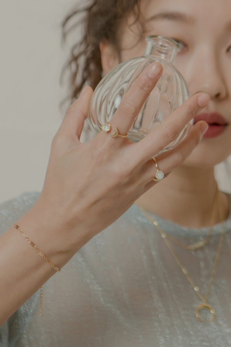 Universe Moonstone Ring