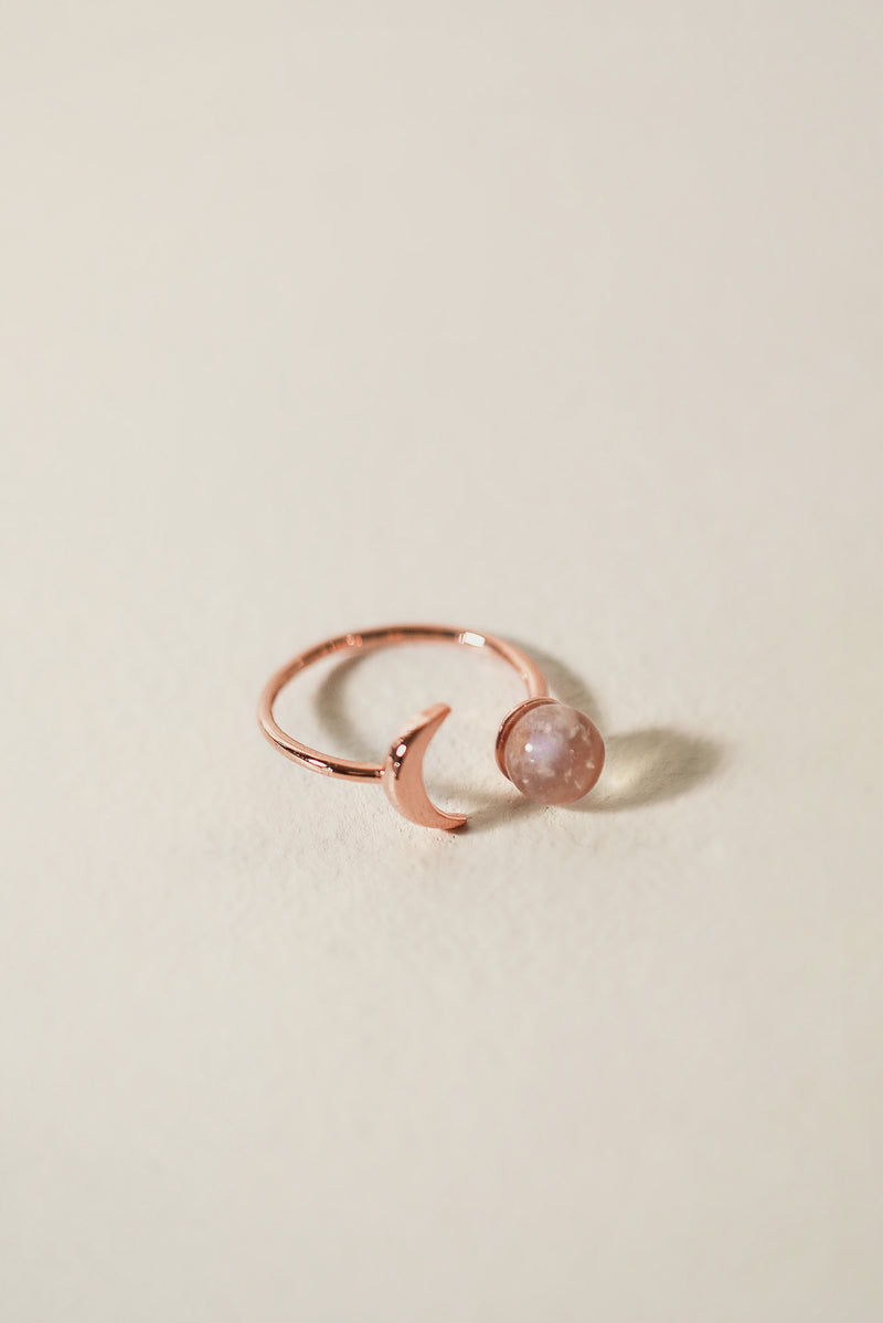 Universe Moonstone Ring