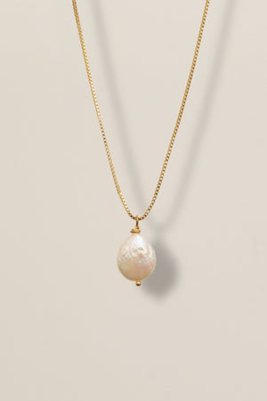 Stardust Baroque Pearl Necklace